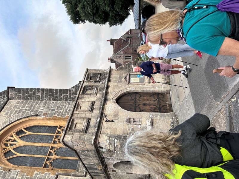 Wareham walls, river and Market walk