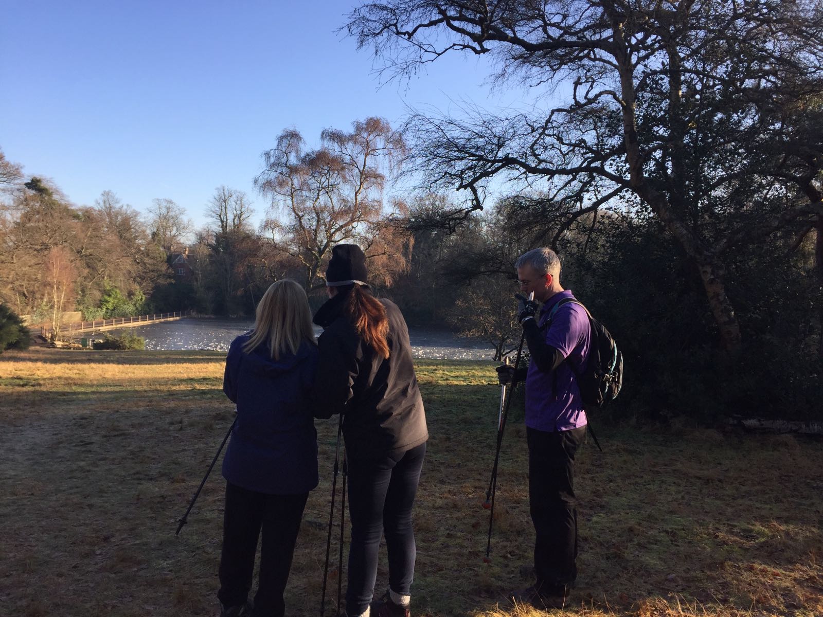 Keston Ponds - (Gentle walk with Sabine + balance and flexibility exercises)