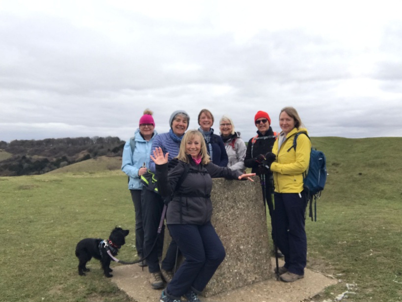 A FASTER PACED WALk - Meonstoke to Old Winchester Hill (gear 1 to 2) - 5 miles