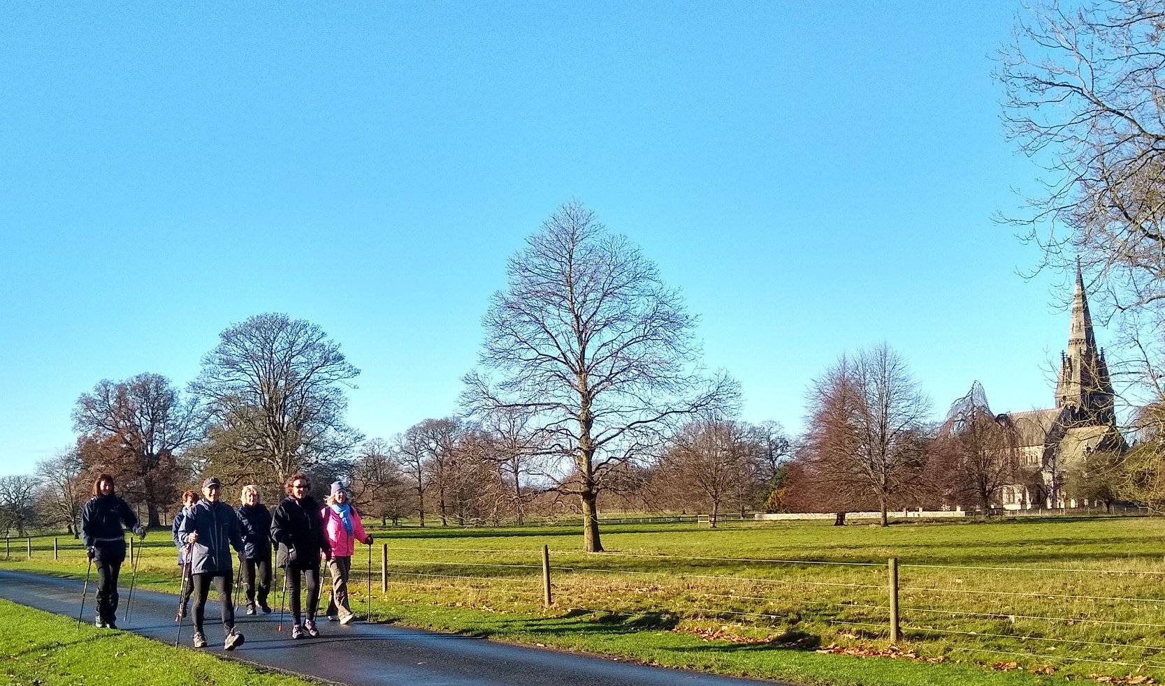 Flexi walk, Ripley (main car park)