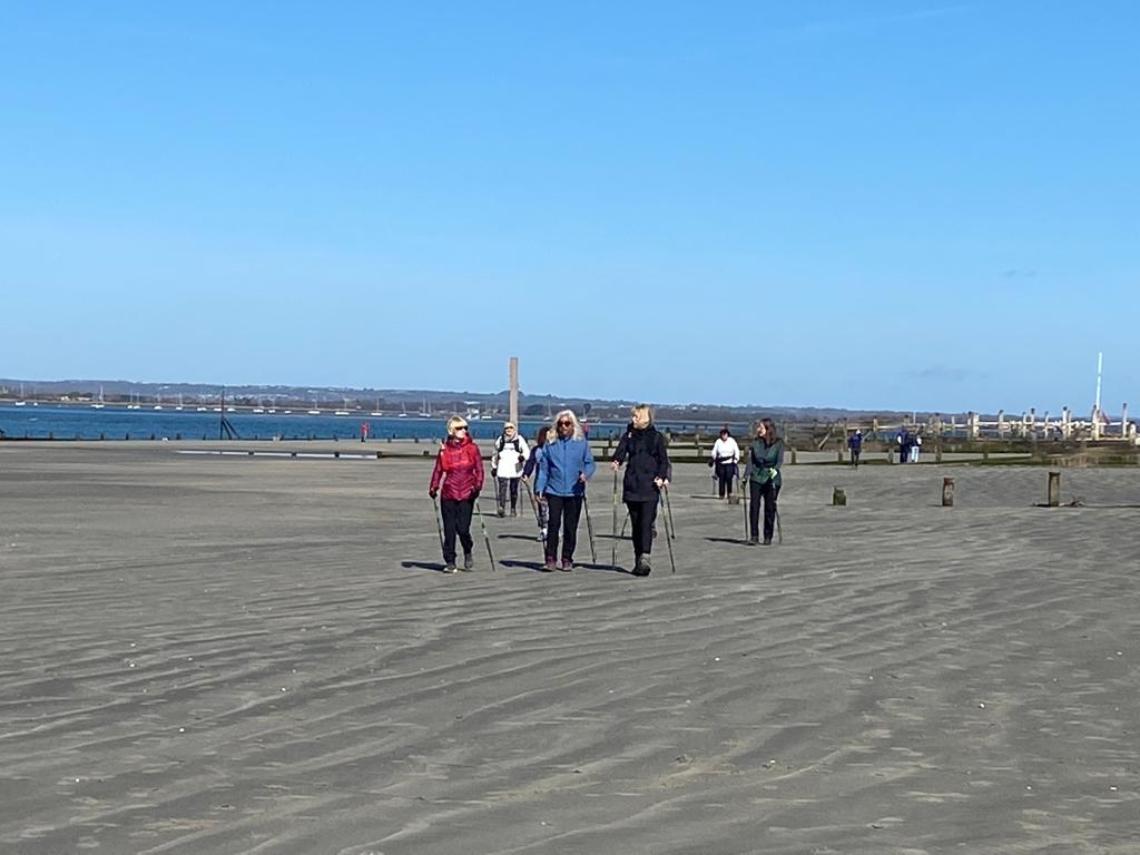 West Wittering Beach Walk ( Pace1- 2)+ Coffee on the Beach