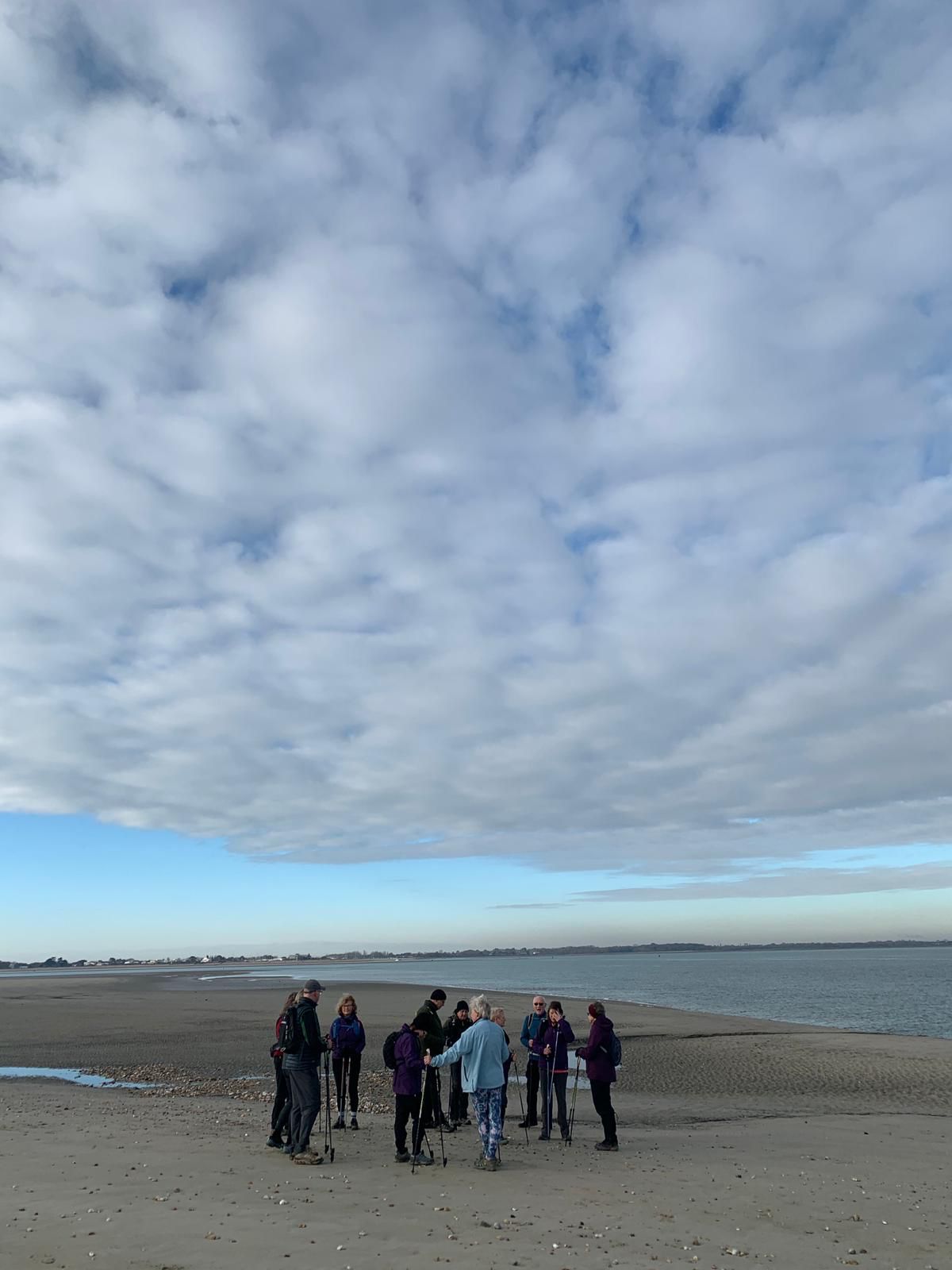 West Wittering Beach Walk ( Pace1- 2)+ Coffee on the Beach