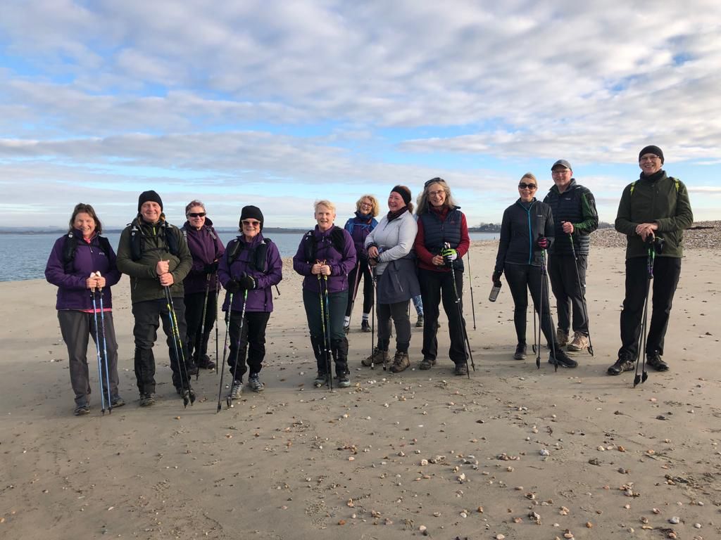 West Wittering Beach Walk ( Pace1- 2)+ Coffee on the Beach