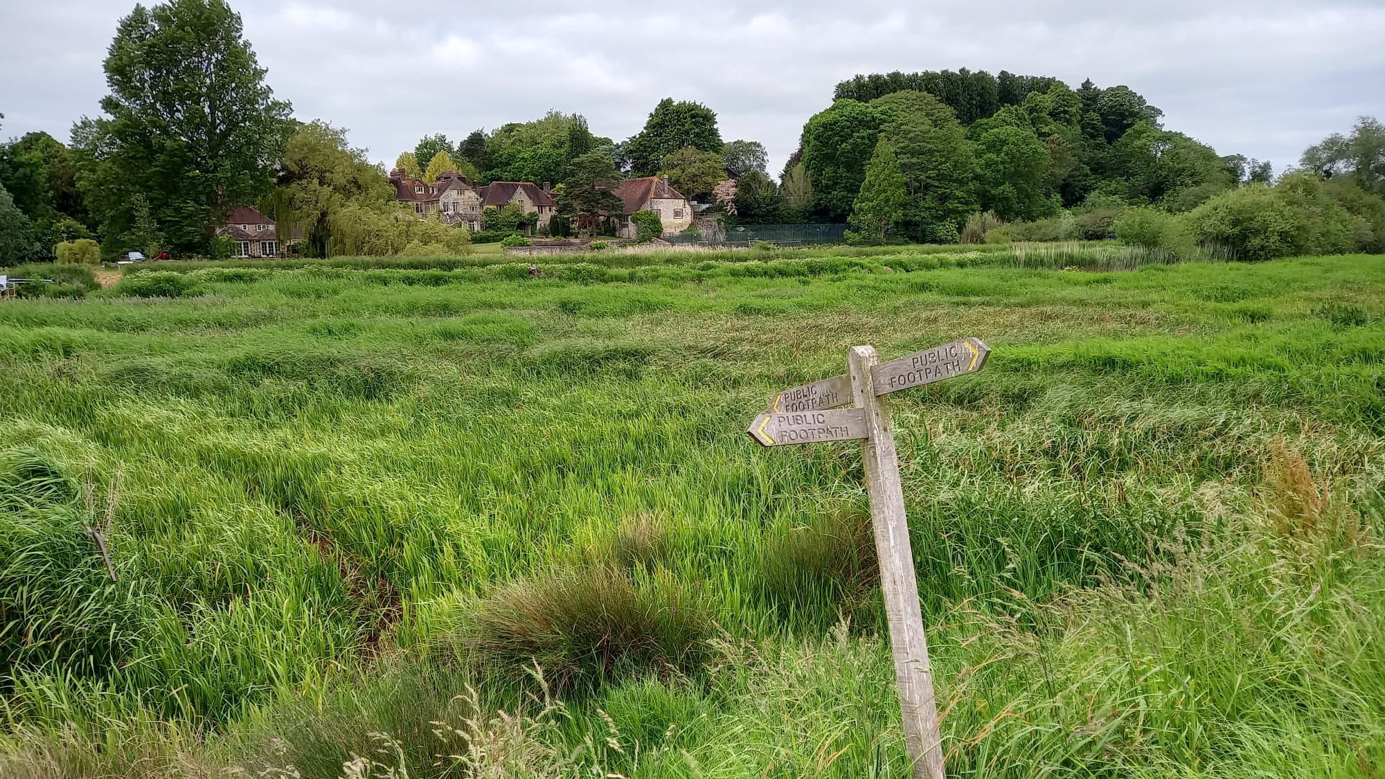 Amberley (No Hills) Walk (Mid Walk Coffee Stop) Pace 1 - Amberley