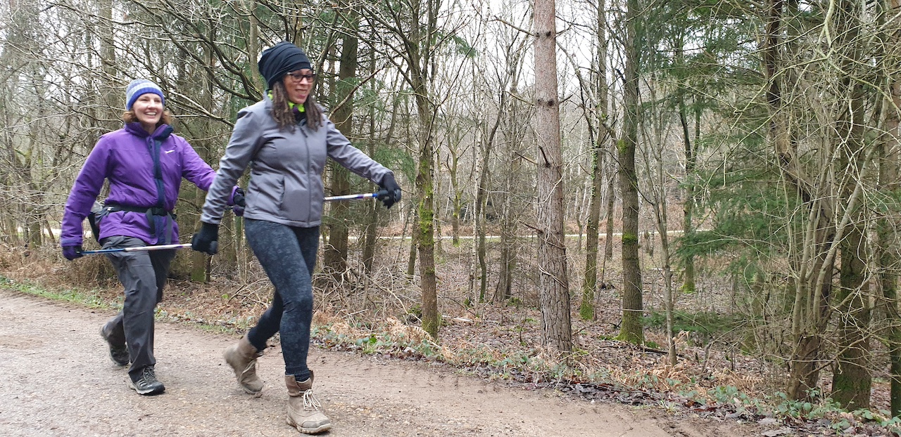 FREE Nordic Walking TASTER SESSION at CAMPBELL PARK with Emma, 30mins
