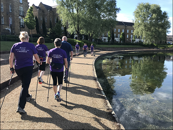 FREE Nordic Walking TASTER SESSION at CAMPBELL PARK with Emma, 30mins