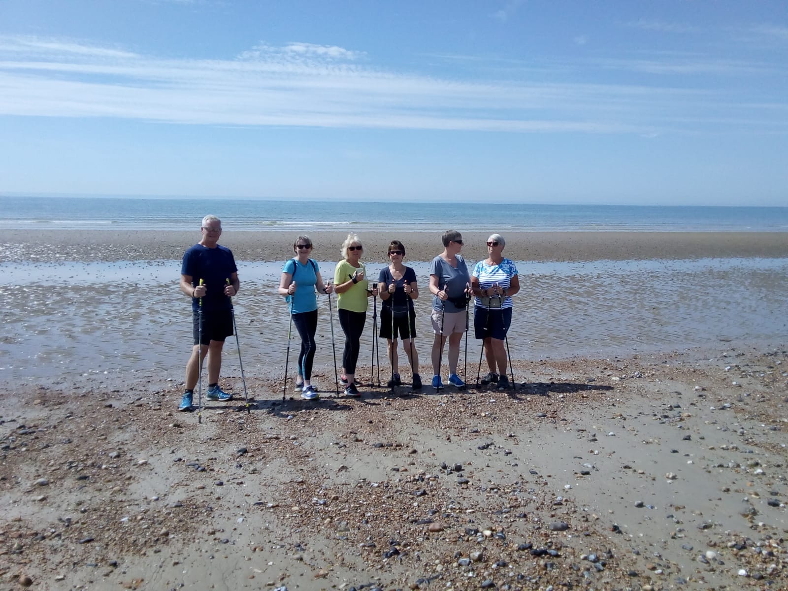 Climping Low Tide Beach Walk (Pace 1 - 2)