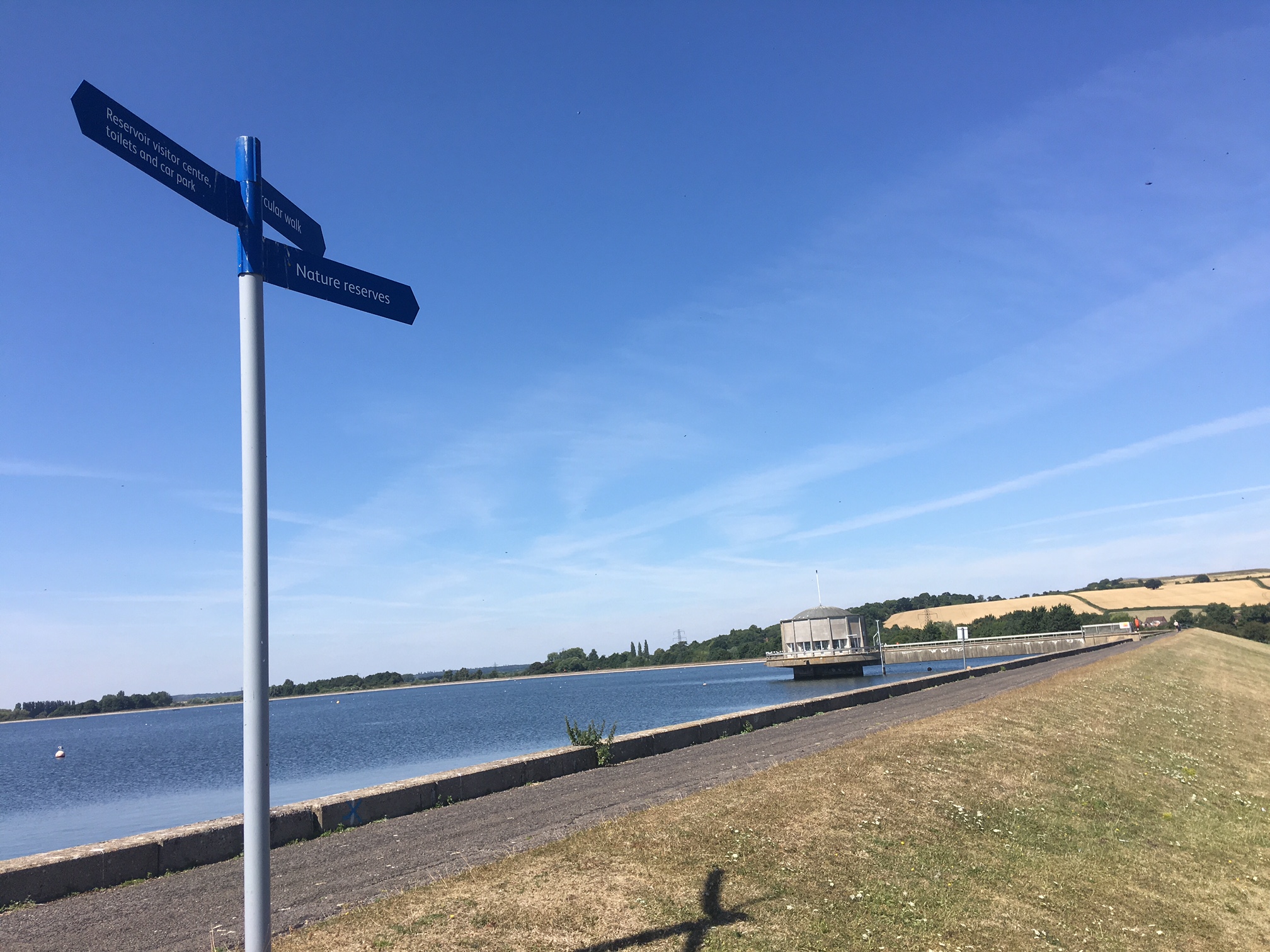 River and Reservoir walk at Farmoor