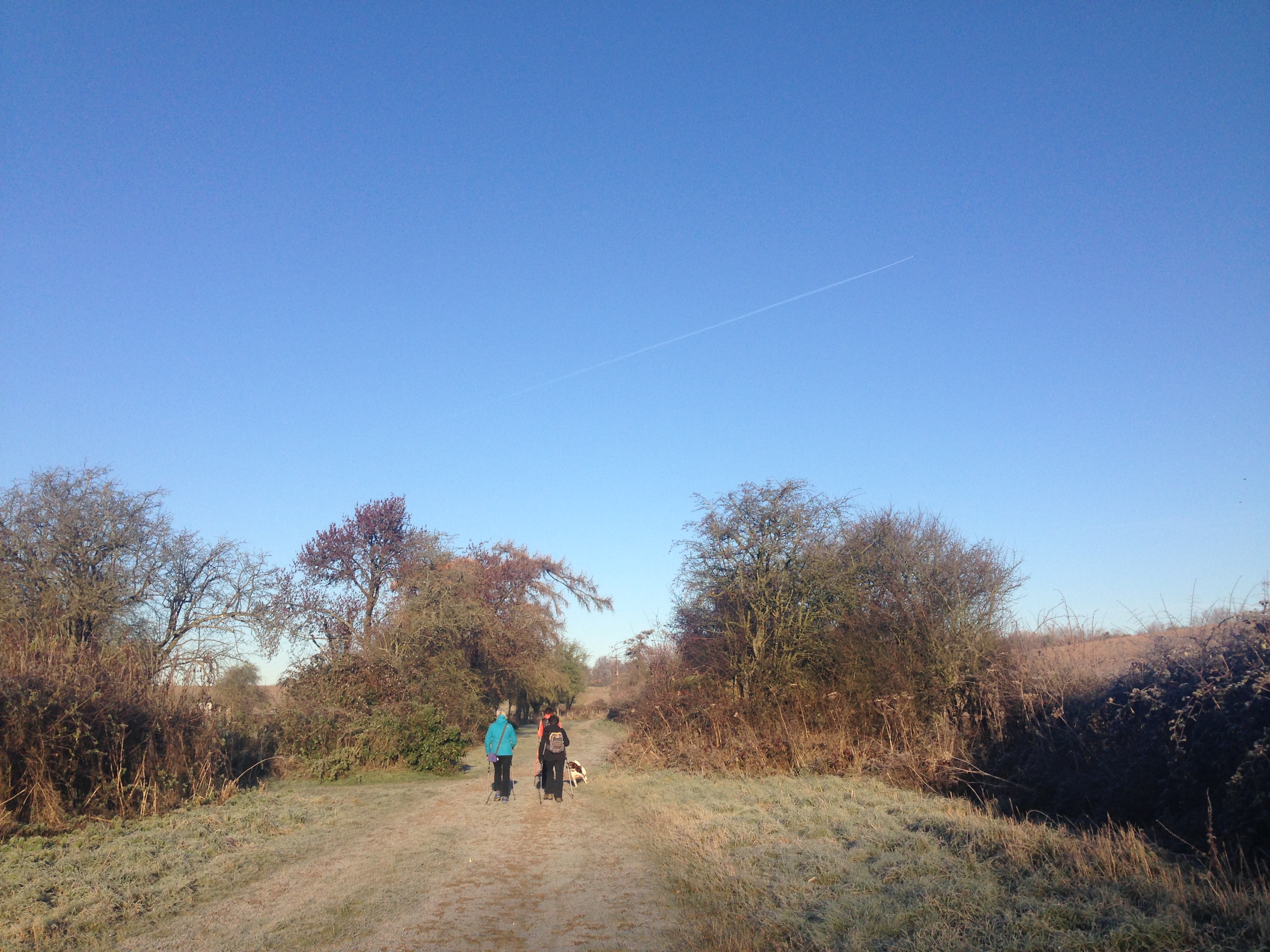 A FASTER PACED WALK - South Wonston to Chilbolton (Gear 2 - 3) - 6 miles