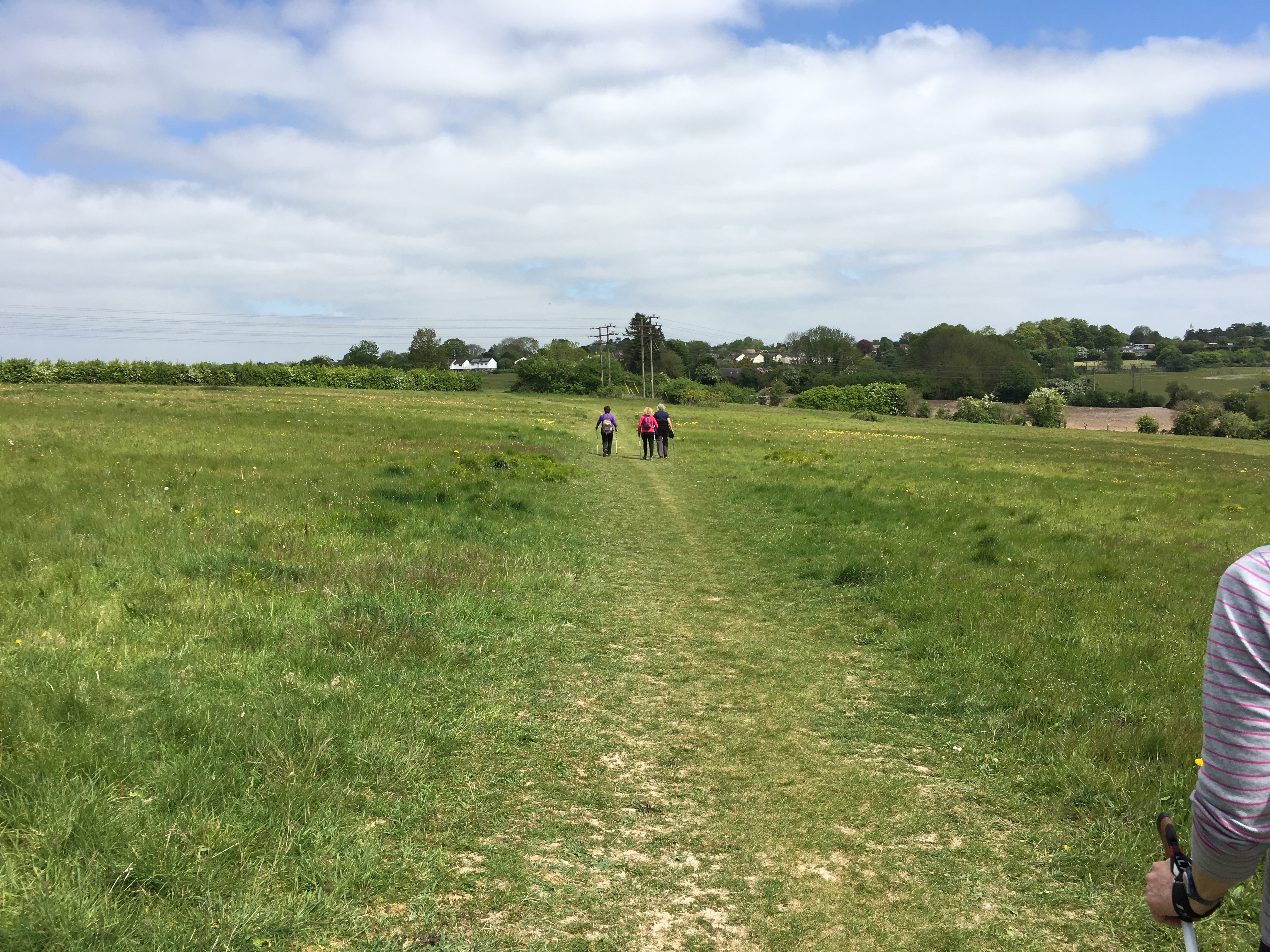 after walk from Winchester (Gear 1 to 2) - 5 miles